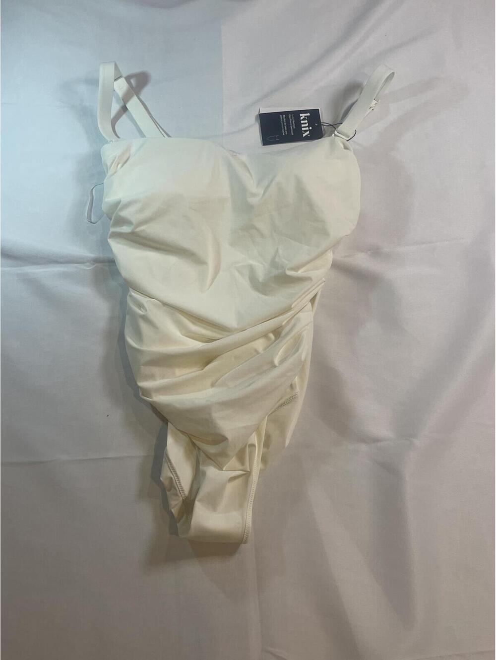 Women’s Knix Size Large Sculpt Ruched One Piece Swimsuit